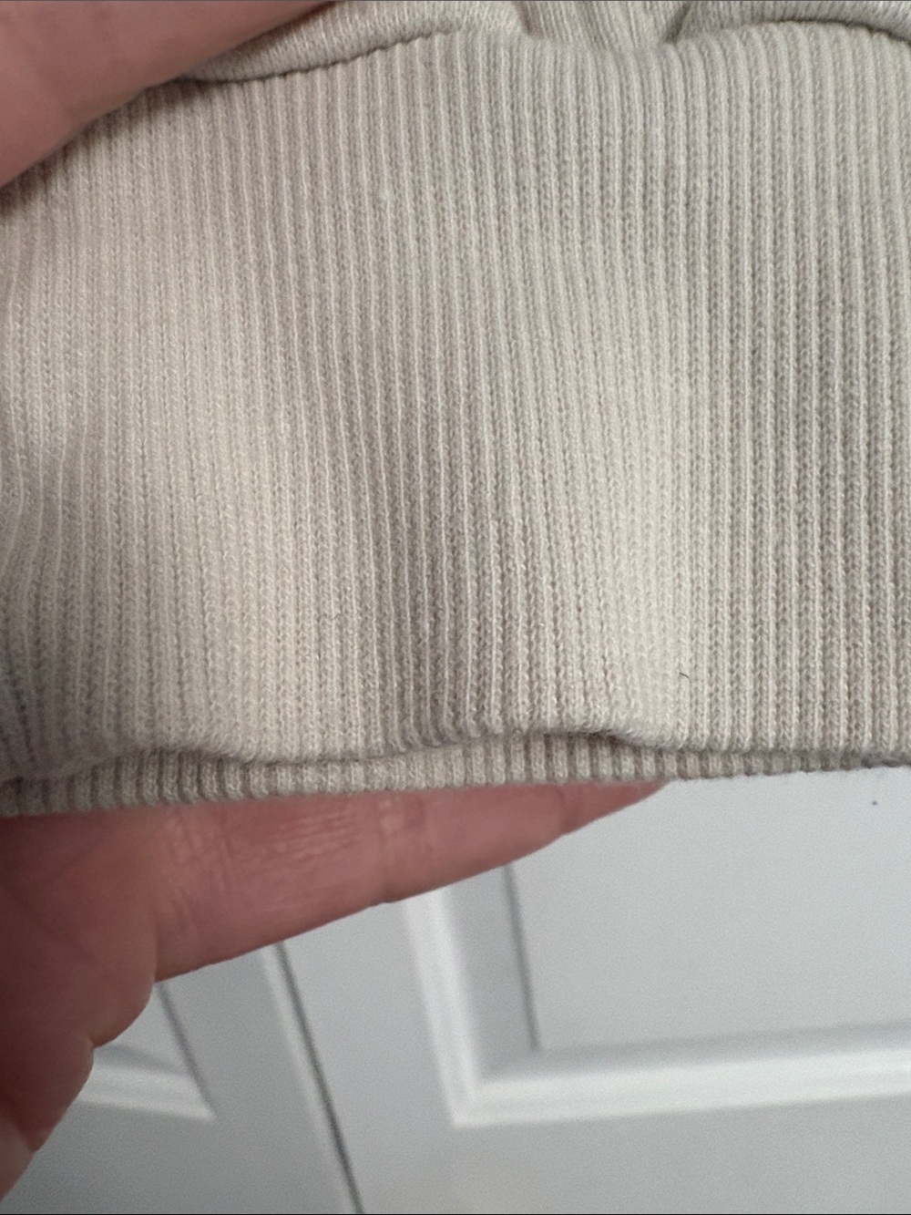 Women’s Alo Cream Hooded Pullover Sweatshirt m - Picture 3 of 7